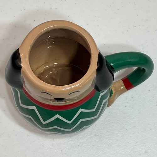 Keramik Hund Pullover Tasse Winter Weihnachten Urlaub Kaffee Tee Tasse - Bild 5 von 8