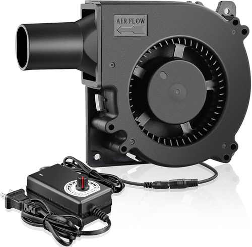 120mm 12V BBQ Blower Fan – Adjustable, for Smoker, Grill, and Inflatables - Picture 10 of 12