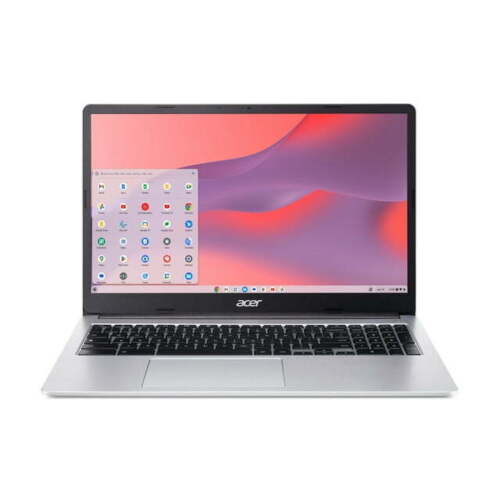 Acer Chromebook 315, 15.6" FHD, Intel Celeron N4500, 4GB, 64GB eMMC, Silver - Picture 2 of 7