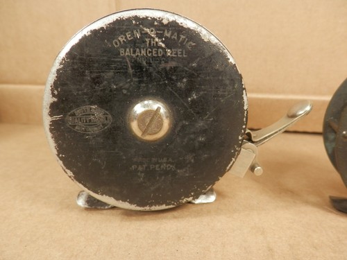 2 Estate Fresh Fly Fishing Reels Pflueger 1774 & South Bend Oren O Matic, USA - Picture 2 of 15