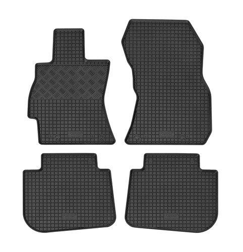 Alfombrillas de goma a juego adecuadas para SUBARU Outback IV 2009 a 2014 - Imagen 2 de 4