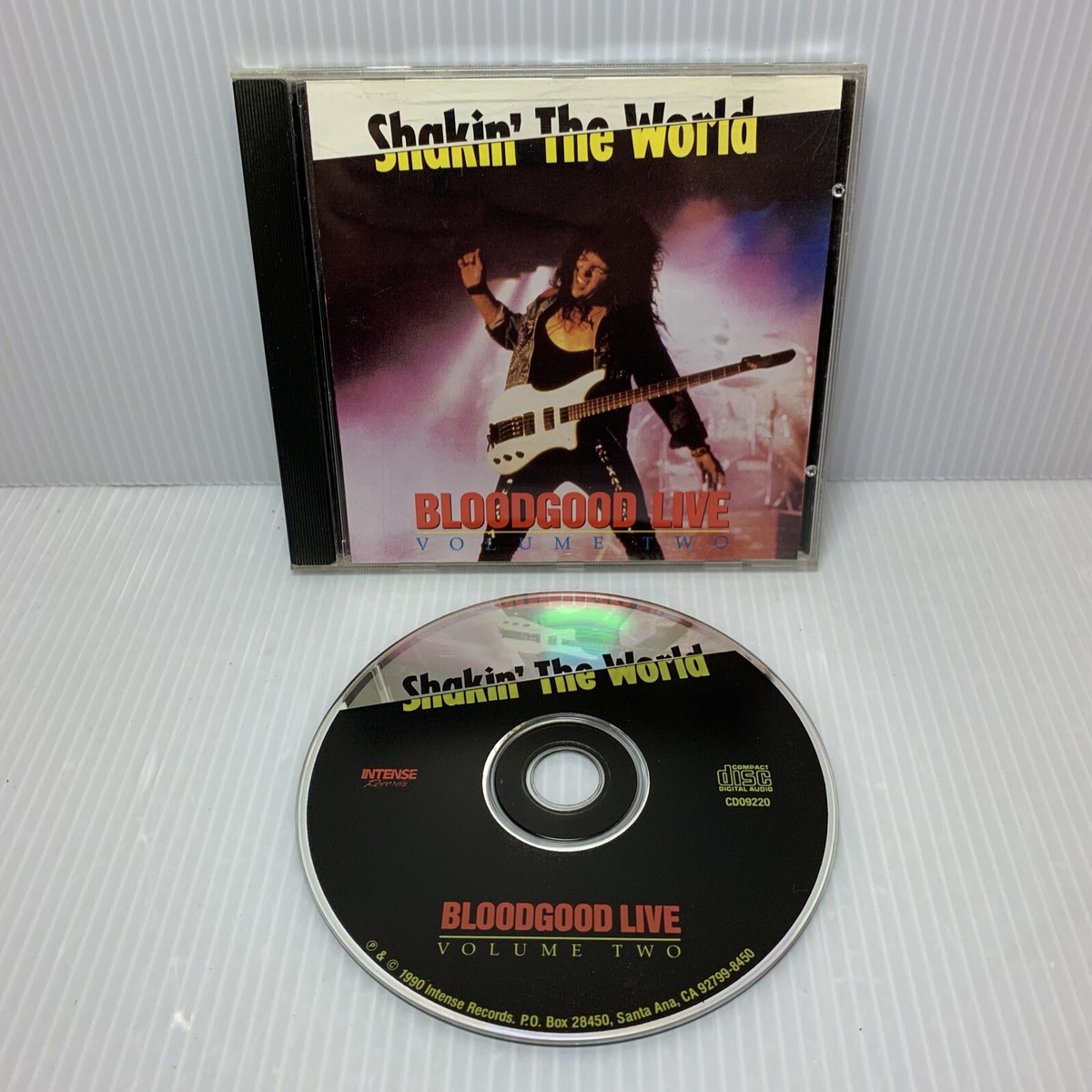 BLOODGOOD Live Volume 2 - Shakin' The World (CD) RARE Christian