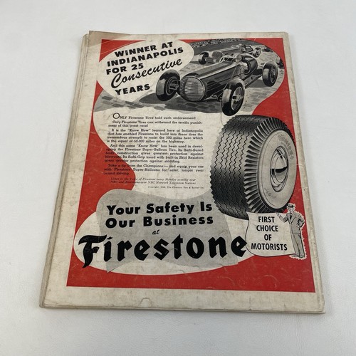 🔥1949 Indy 500 Indianapolis Motor Speedway Program RARE!🔥 - Picture 7 of 8