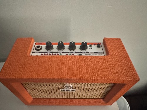 Orange Stereo Micro Crush Battery-Powered Guitar Amp - Picture 3 of 3