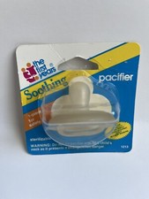 New Vintage The First Years Pacifier Soft Vinyl Straight Round Nipple Rare 1990