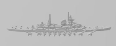 Admiral Hipper - German Navy - Rotating Turret - Wargaming - Naval Miniature