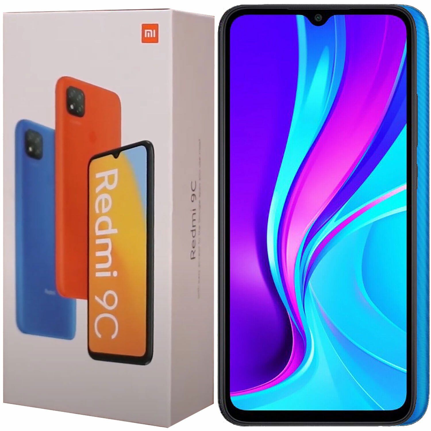 The Price of BNIB Xiaomi Redmi 9C Dual SIM 128GB + 4GB Twilight Blue Unlocked 4G/LTE GSM | Xiaomi Phone