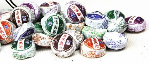 50g 10 Stücke Pu-erh Tee erstklassig Roh Gekocht Puerh Tuocha Abnehmen Puer Tee - Bild 8 von 12