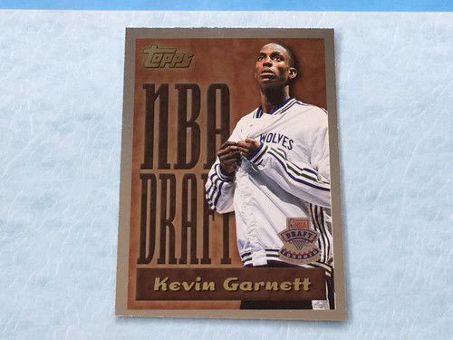 1995 Topps Draft Redemption #5 KEVIN GARNETT Rookie PSA MINSIZE Authentic HOF RC - Picture 5 of 9