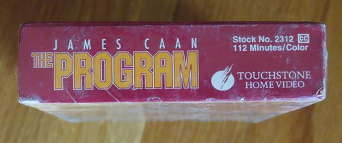 1993 THE PROGRAM VHS SEALED Tape JAMES CAAN HALLE BERRY OMAR EPPS CRAIG SHEFFER - Picture 2 of 4