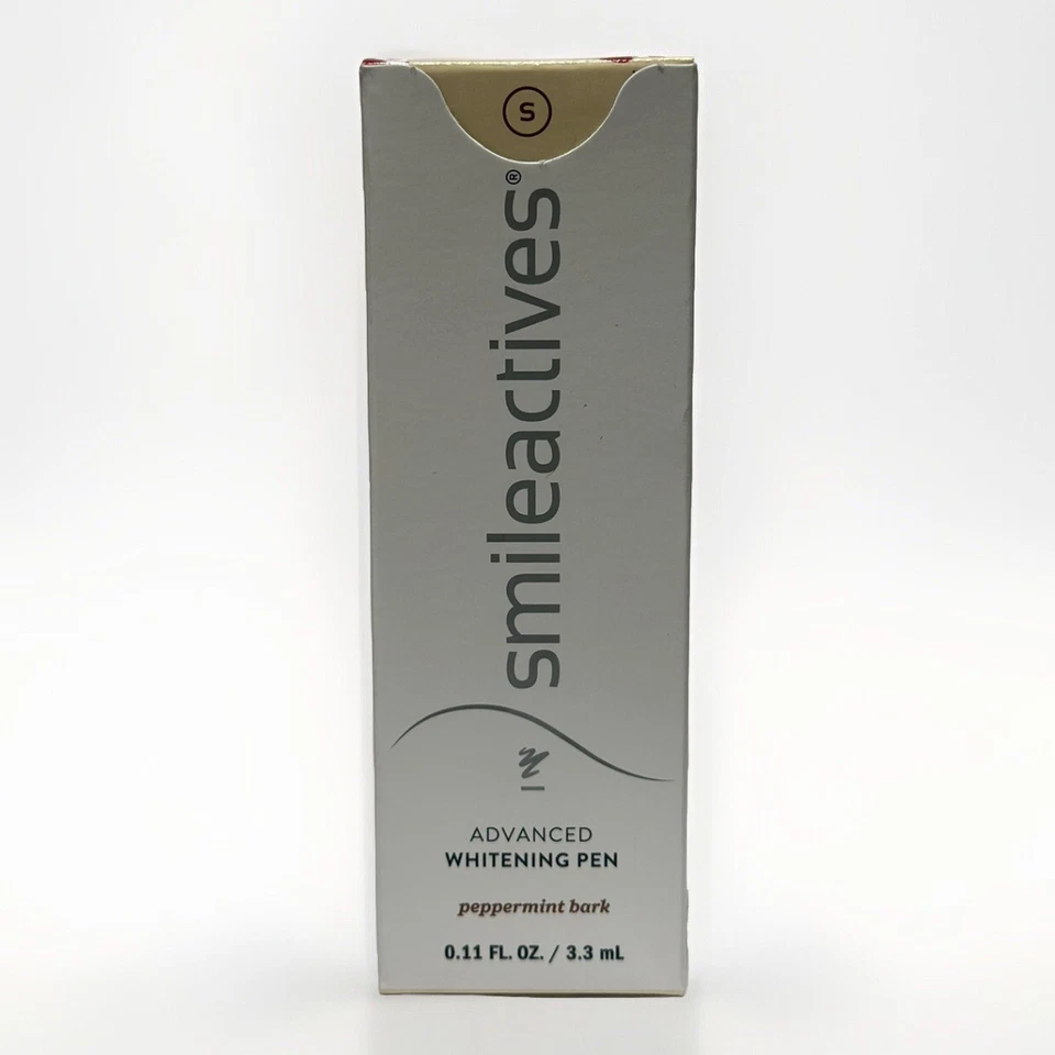 (2) Smileactives Advanced Whitening Pen Peppermint Bark Stick 0.11 oz New in Box - Image 3 of 3