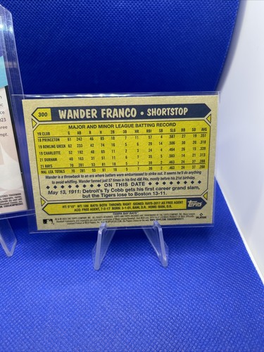 2023 Donruss Curtis Mead /75 Fire Prospect+Carson Williams/100 Prospect+Wanderx2 - Picture 9 of 11