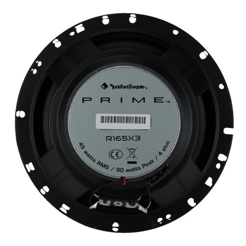 Rockford Fosgate R165X3 Prime Series 6-1/2" 3-Way Coaxial Speakers 90W 4-Ohm NEW - Foto 3 di 6