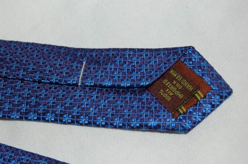 Corbata de seda azul BCBG Attitude - Imagen 6 de 8