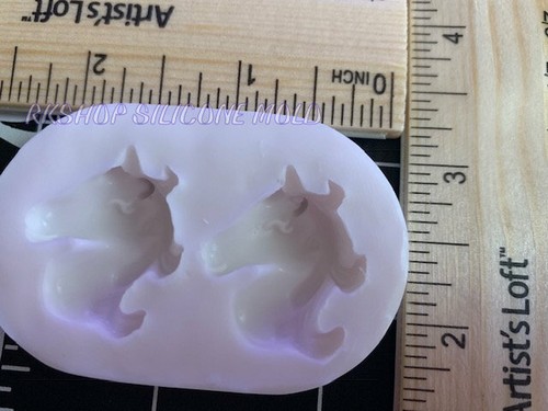 Einhorn Silikonform für Resin-Basteln-Polymer Clay-Fondant-Handarbeitsformen - Bild 2 von 5