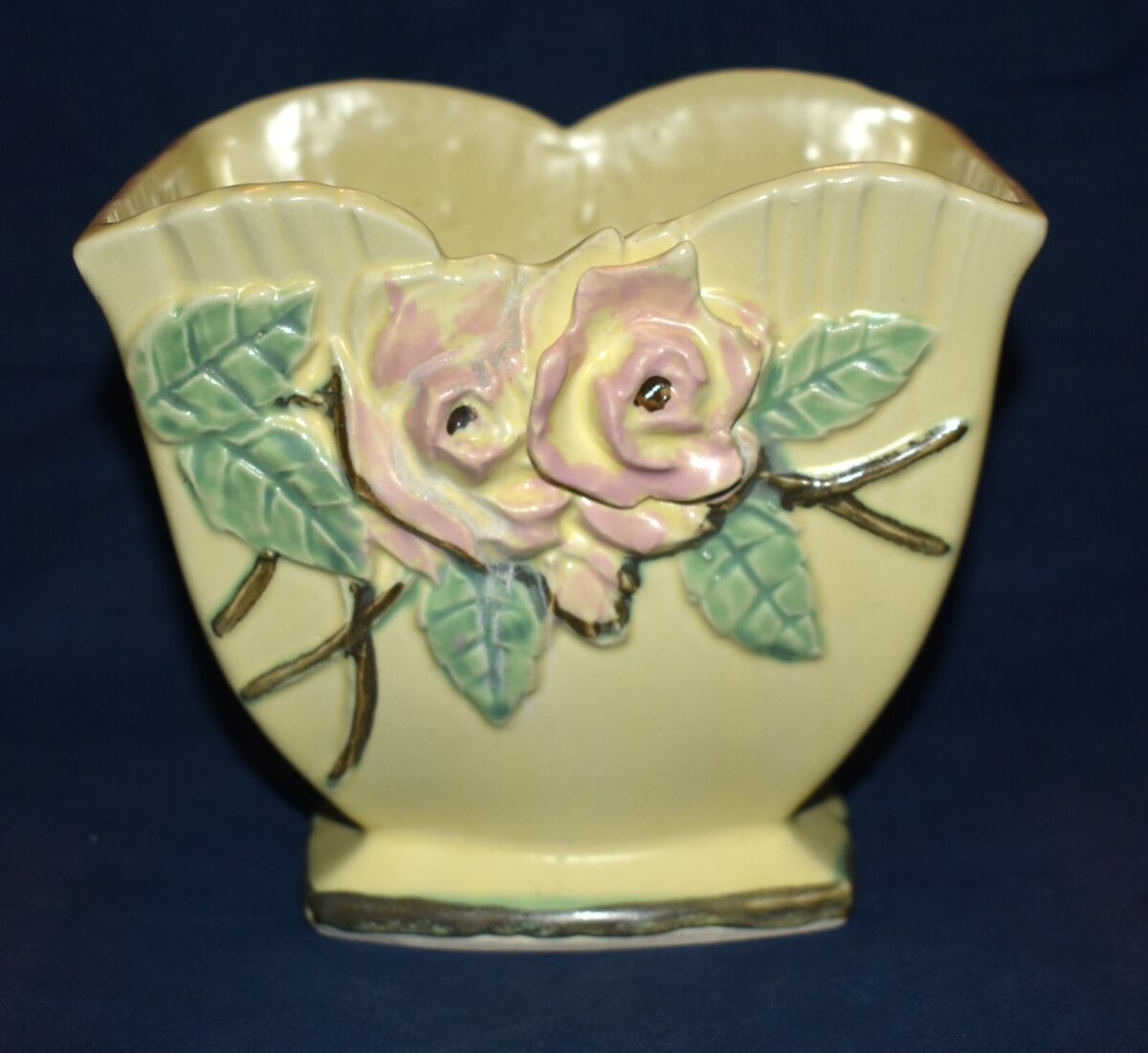 Vintage McCoy Mid Century Rosy Pink Vase Vintage McCoy Mid Century Rosy Pink Vase