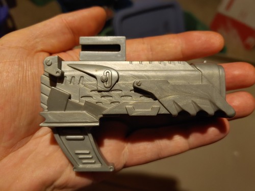 Vtg Small Soldiers Chip Hazard GUN LAUNCHER 6" figure original weapon accessory