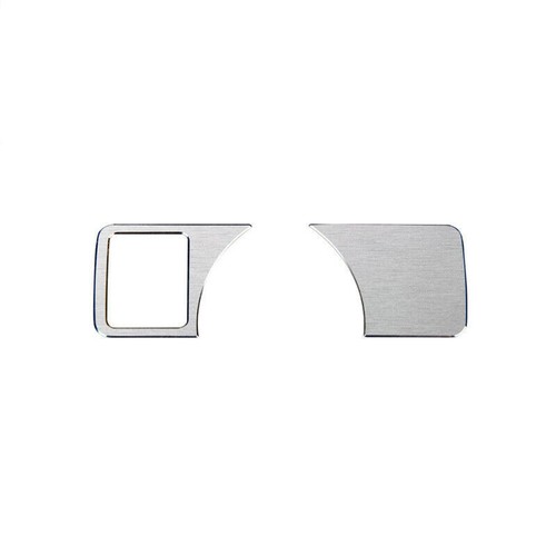 Silver Aluminum Headlight Switch Control Frame Trim For Benz Mercedes-GLK 09-15 - Foto 3 di 18