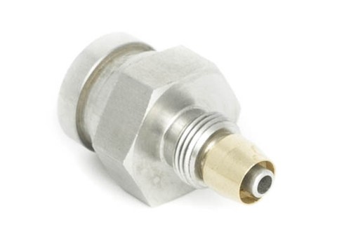 3/8 - 24 UNF PTFE Fitting Dash 03 Edelstahl konkav - AN3 JIC3 - Bild 2 von 6