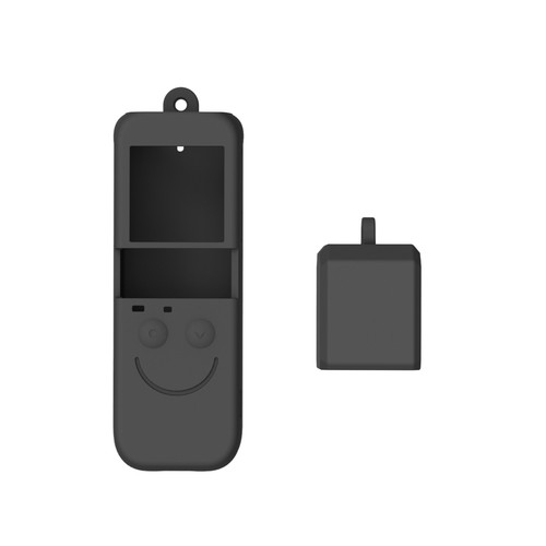 Juego de funda de gelatina de piel de ajuste delgado suave de silicona PULUZ 2 en 1 para bolsillo DJI OSMO 2 - Imagen 3 de 6