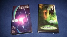 Star Trek Nemesis  Star Trek Generations, Movies, VHS, FREE SHIPPING 