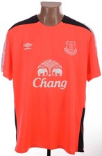 EVERTON 2016/2017 TRAINING FOOTBALL SHIRT UMBRO SIZE XXL ADULT