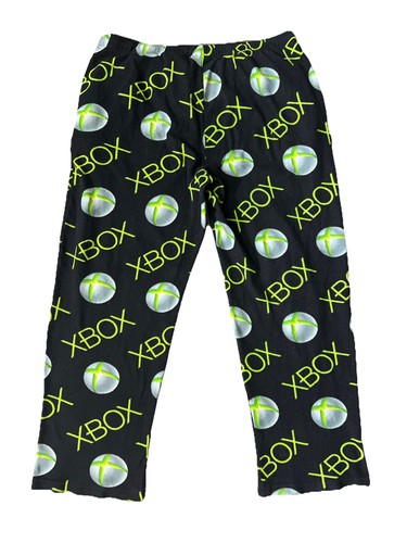 Vintage Xbox 360 Promo Pyjamahose Lizenziert für Xbox 360 Größe L (36/38)