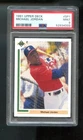 1991 Upper Deck #SP1 Michael Jordan ROOKIE RC PSA 9 Graded Baseball Card Insert
