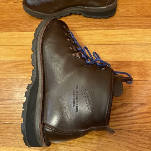 Danner Mountain Light II 5in Brown Leather USA Hiking Boots 30800 Men’s Size 9.5 - Picture 9 of 20