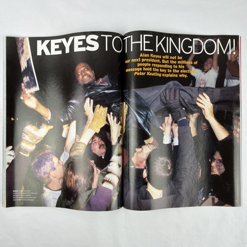 George Magazine April 2000 Bono cover Save the World Awards -John F Kennedy Jr - Bild 21 von 24