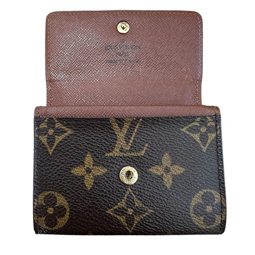 Louis Vuitton Monograma Porte Monet Plástico Estuche para Monedas Monedero - Imagen 7 de 12