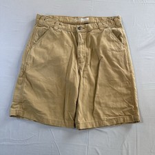 Carhartt Canvas Shorts Mens 36 Relaxed Fit Rugged Flex Workwear 102514 Grunge