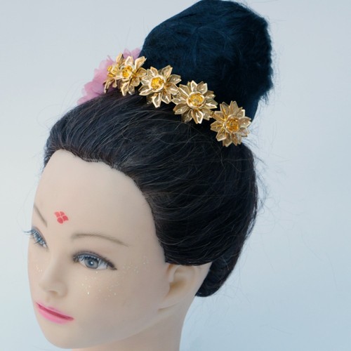 Ancient Style Dai Style Headwear Thai Headdress The Water-Sprinkling Festival - Picture 4 of 14