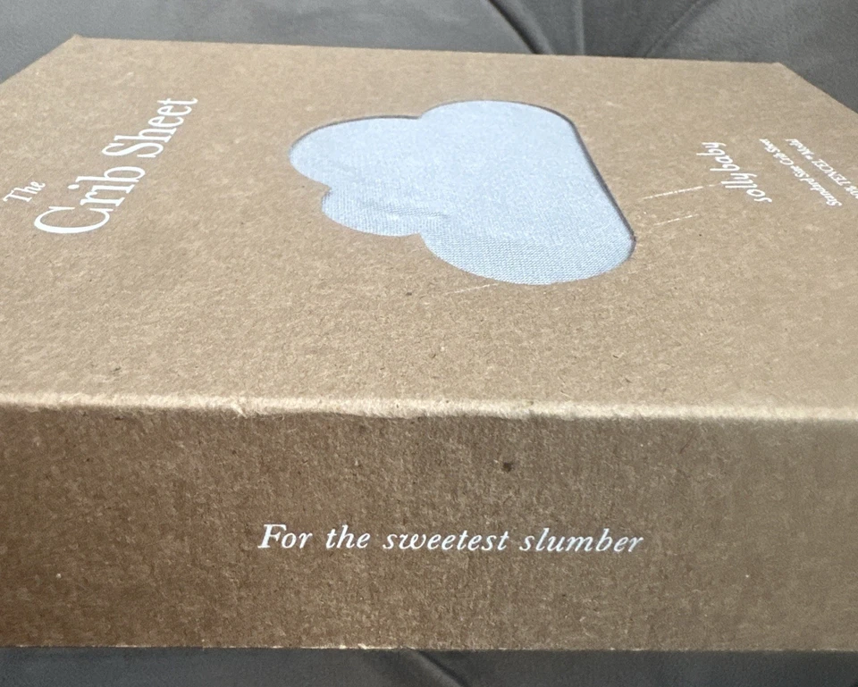 The Berço Sheet Solly Baby Tamanho Padrão Modelo Lenzing E Modelo Tencel Novo Lote 2 - Imagem 4 de 4