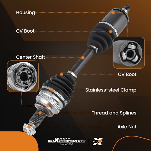 Pair For BMW 325xi 2006 328i xDrive 335i xDrive 2009-2013 CV Axle Assy Front - Picture 8 of 21