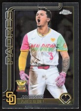 2025 TOPPS CHROME TOPPS CHROME 2025 JACKSON MERRILL SAN DIEGO PADRES #61