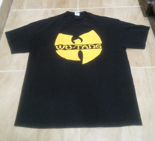 Maglietta Vintage 2006 Method Man 421 Day After Tour Wu Tang Clan Rap Tee Nera XL - Foto 2 di 7