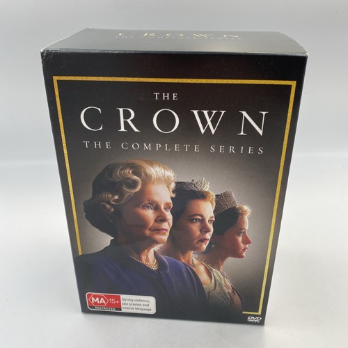 The Crown : The Complete Series (DVD, 24-Disc Set) Season 1-6 Region 2,4 & 5 VGC - Picture 1 of 20