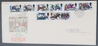 MayfairStamps Great Britain FDC 1969 Strip Battle of Hastings Anniversary First