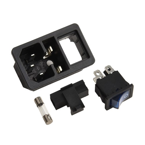 Kompakte Bauform IEC320 C14 Modulare Steckdose mit eingebauter Sicherung - Bild 21 von 52