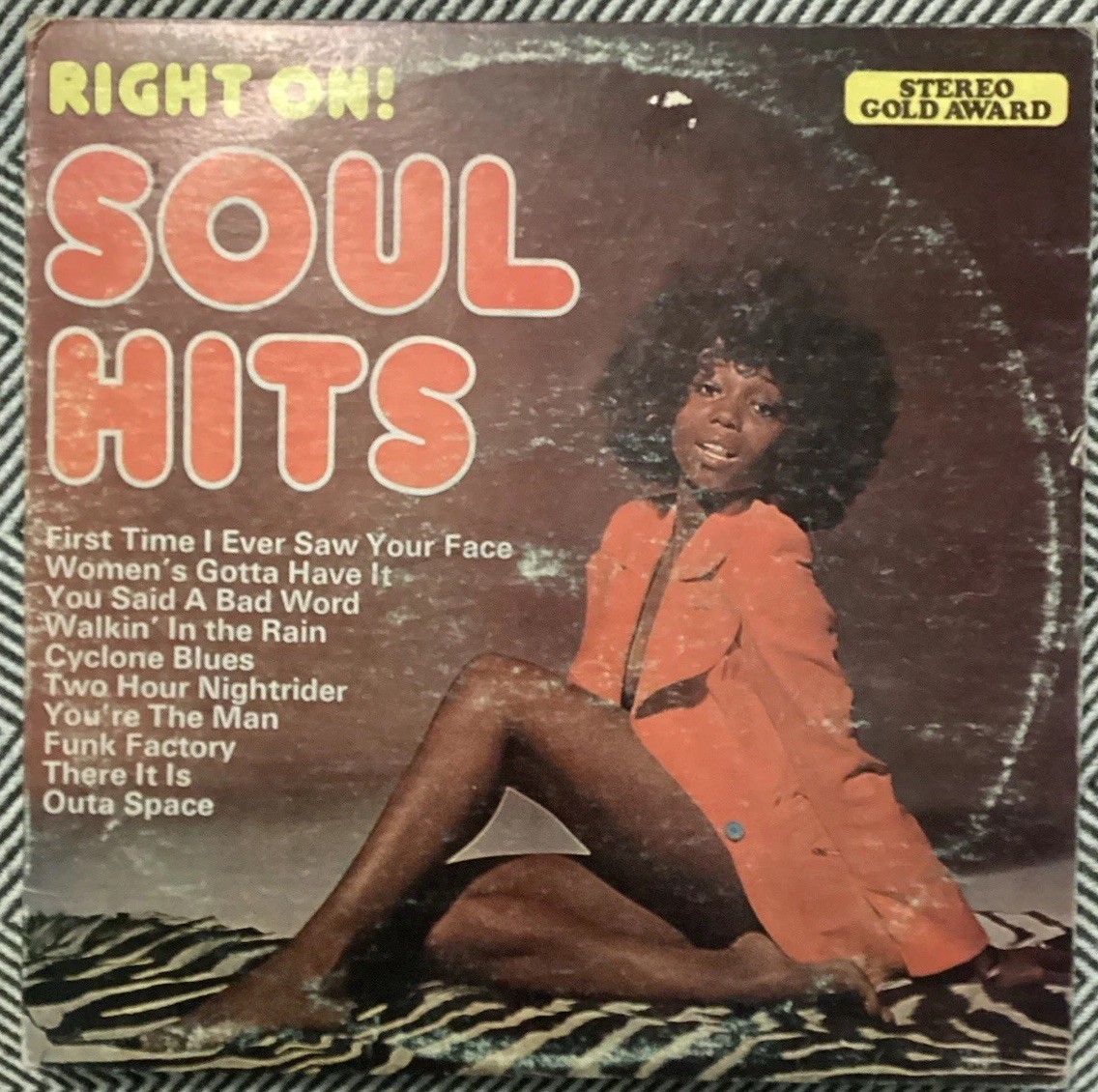 photo of Unknown Artist - Right On Soul Hits - Used Vinyl Record - U5628z