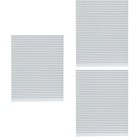 3 PCS Fenster Sichtschutzfolie Fensterfolie Transparent Fensteraufkleber