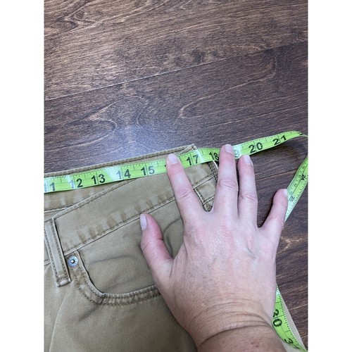 Levi's 514 Men Pants 36x32 Beige Regular Fit Straight Mid Rise White Tab - Picture 3 of 8