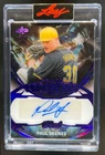 2025 Leaf Pearl Multi-Sport Paul Skenes Prospects Purple Spectrum Auto #7/7