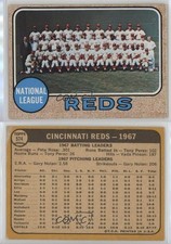 1968 Topps High # Cincinnati Reds Cincinati Reds Team #574