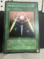 【ARS9】「光の護封剣」英語版 スーパー LDD 1st Swords of Revealing Light [1st Edition] LOB-101 Prices | YuGiOh