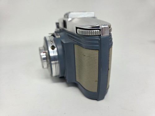 Vintage Bilora Bella 46 Camera Made In Germany Silver Film 127 - Picture 2 of 9