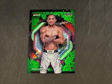 2024 TOPPS FINEST UFC TONY FERGUSON #216 RARE GREEN SHIMMER REFRACTOR 55/93