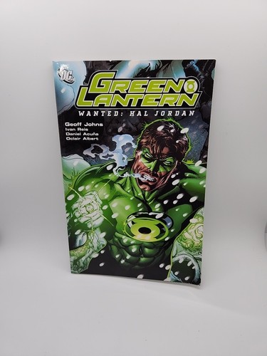 Green Lantern Wanted: Hal Jordan TPB DC Comics 2009 Geoff Johns Ivan Reis - Imagen 1 de 3