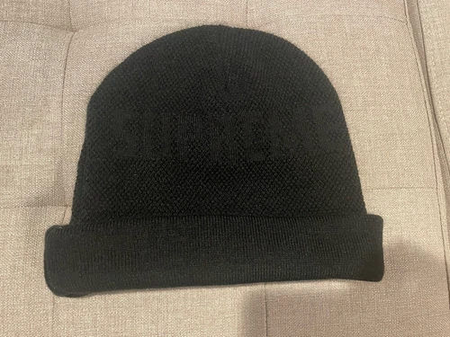 Supreme Arctic Tonal Beanie Noir Huf 420 NYC SF Triple Chapeau Boîte Logo Tricot Hiver